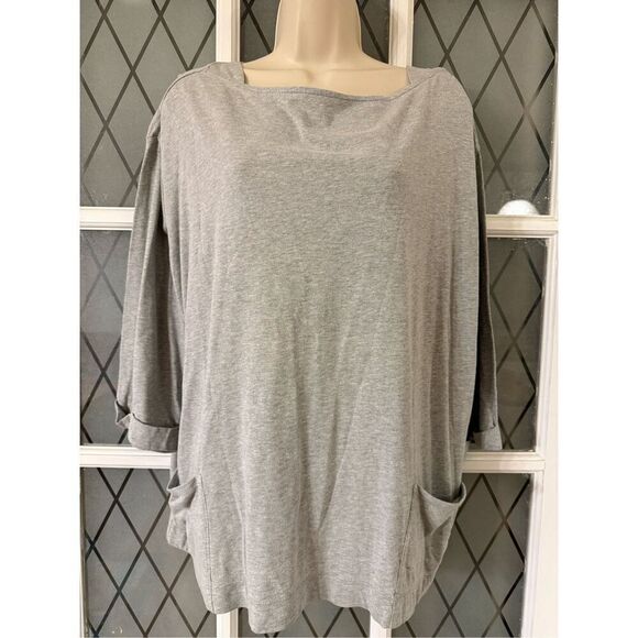 J.JILL Pure JILL Top Womens Size Large Pockets Relaxed Fit - Picture 2 of 8